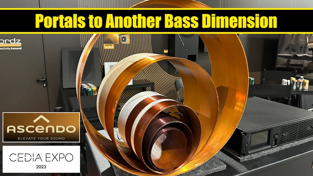 Infrasonic Subwoofers are a Home Theater Weapon Like No Other, and Ascendo Has an Arsenal! CEDIA 23