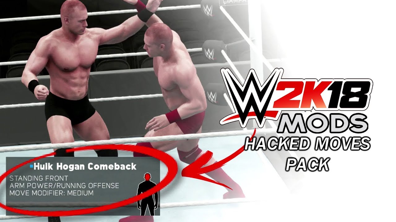 WWE 2K18 Hacked Moves Pack | New Finishers, Signatures, Taunts, Comebacks & More