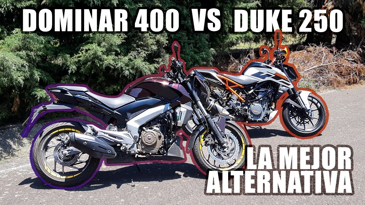 Duke 250 vs Dominar 400 || ¿Cuál es la mejor por tu dinero? Motos de menos de 80 mil