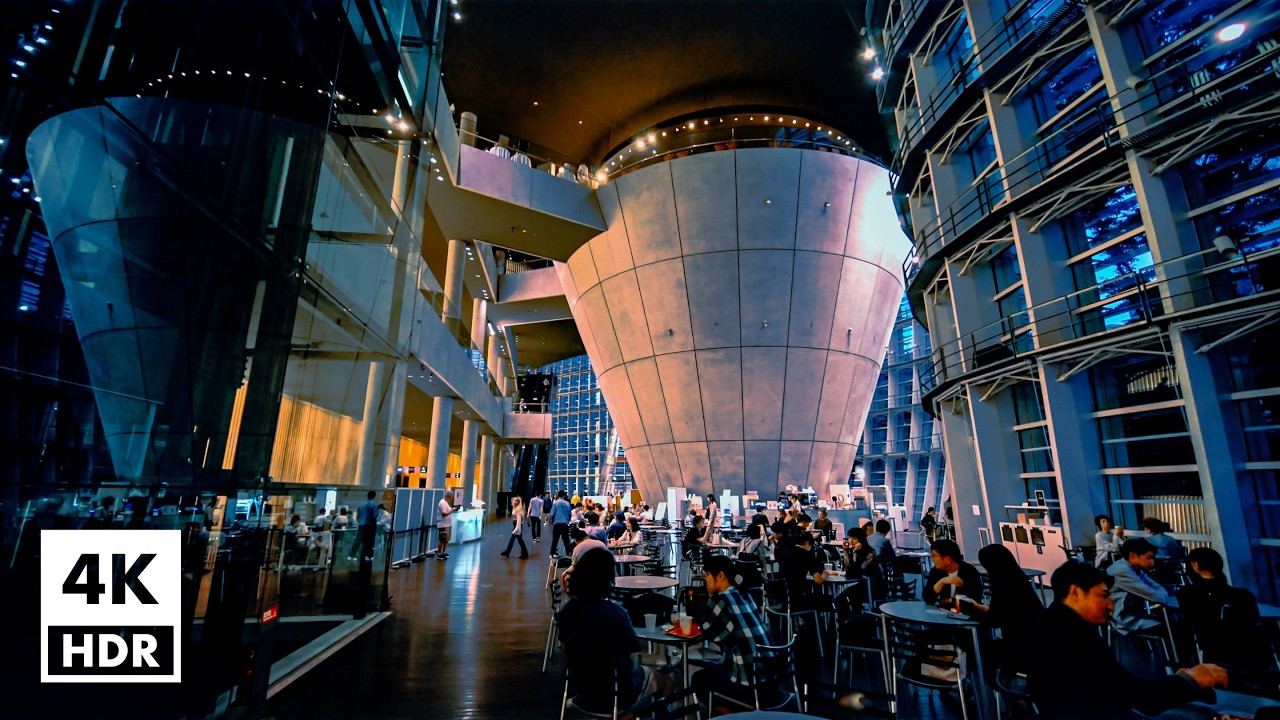 THE NATIONAL ART CENTER, TOKYO | 4K HDR with Binaural Japanese Sounds