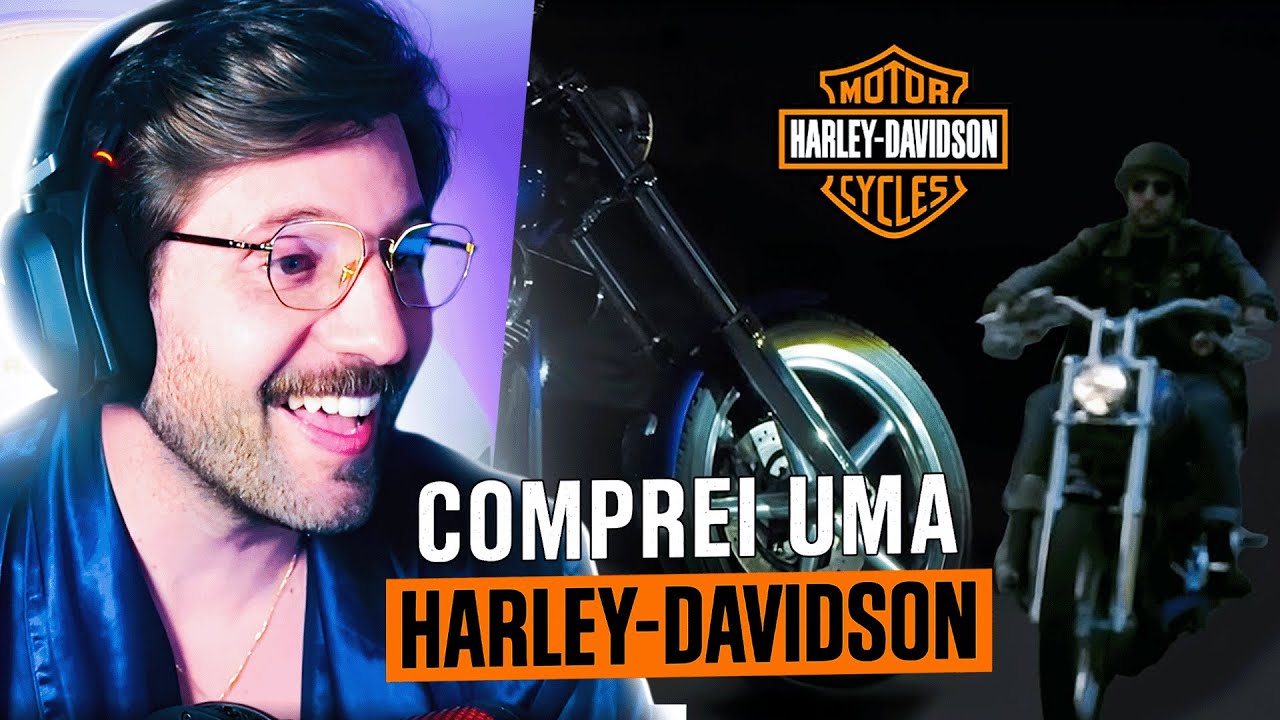TIAGO PAIVA REAGE À COMPRA DA HARLEY DAVIDSON ROCKER C (1600c)