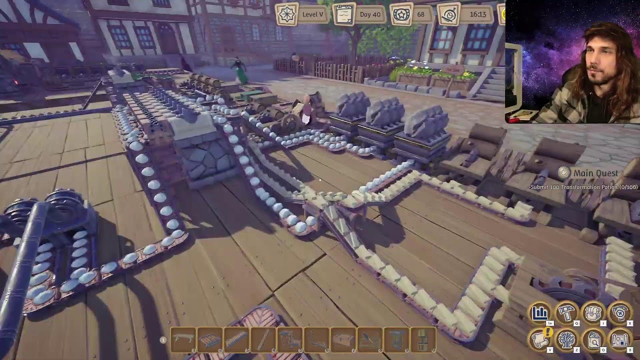 makin soap for these musty custys  - Return to Alchemy Factory