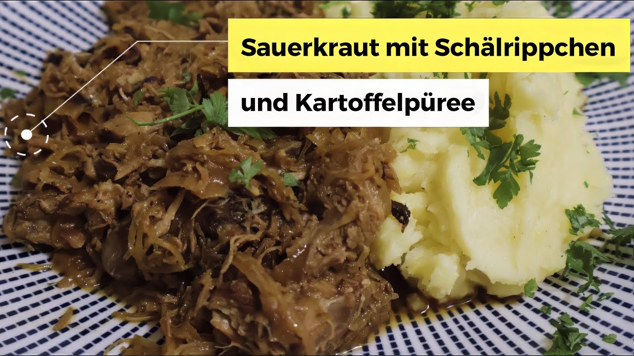 Sauerkraut mit Rippchen - Sehr einfach und Lecker