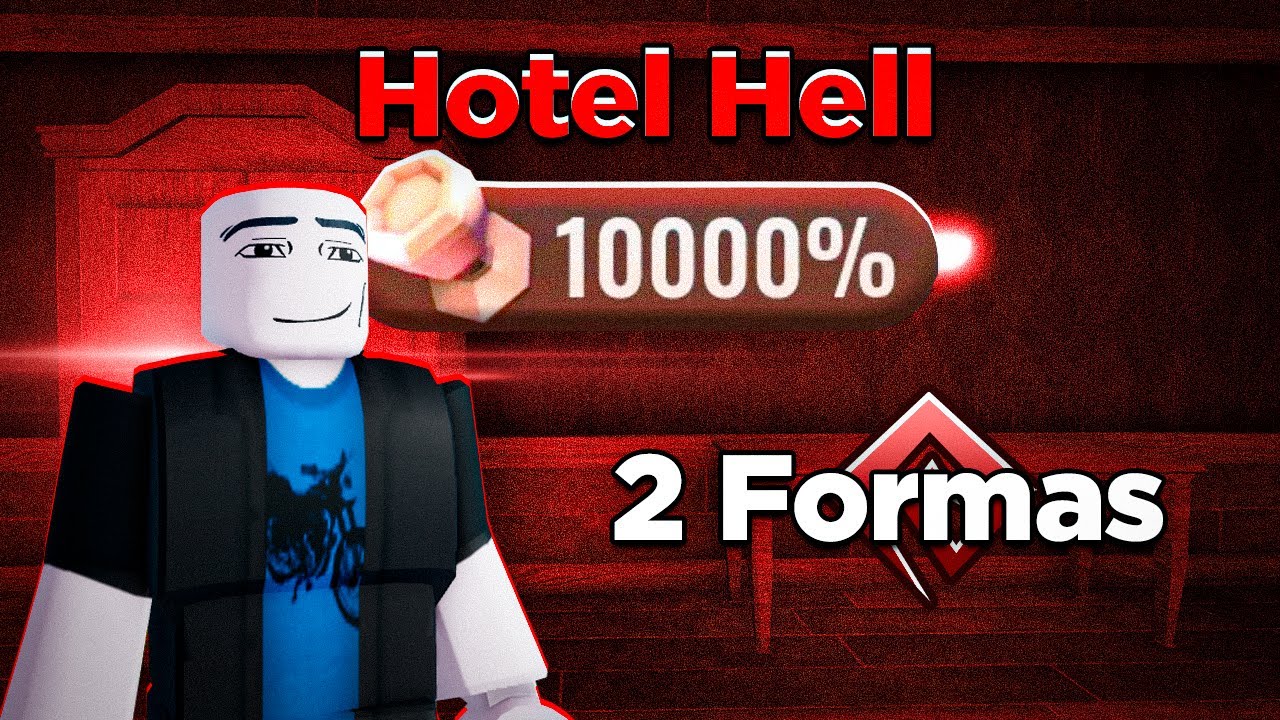 Joguei de 2 FORMAS DIFERENTES o HOTEL HELL!! DOORS