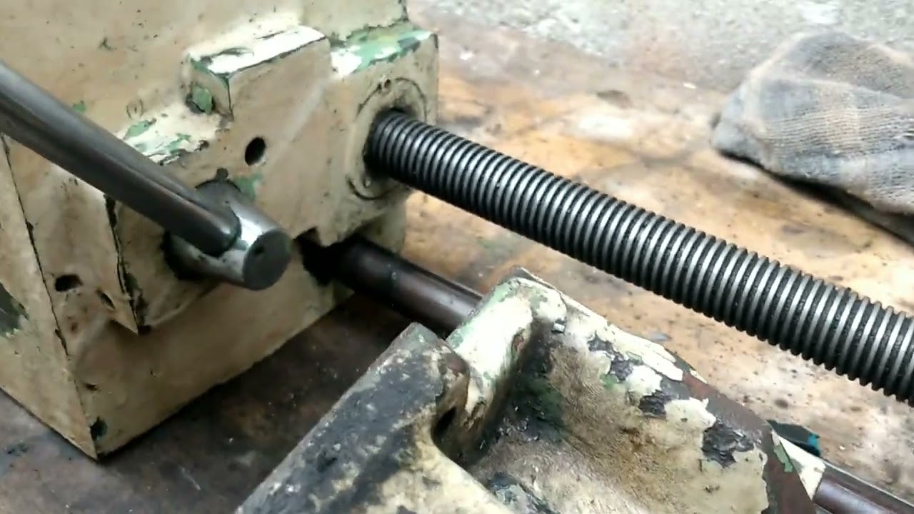 Como montar a engrenagem do automático do Torno imor 320