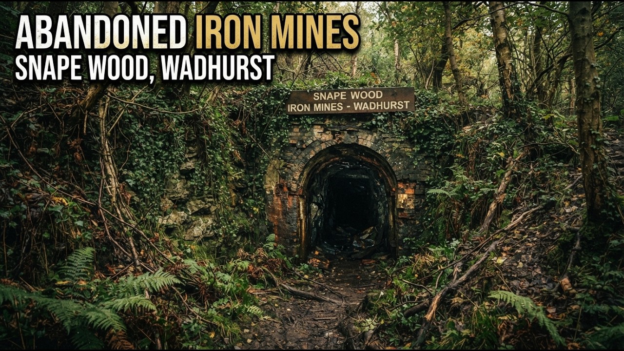 ABANDONED IRON MINES - SNAPE WOOD, WADHURST
