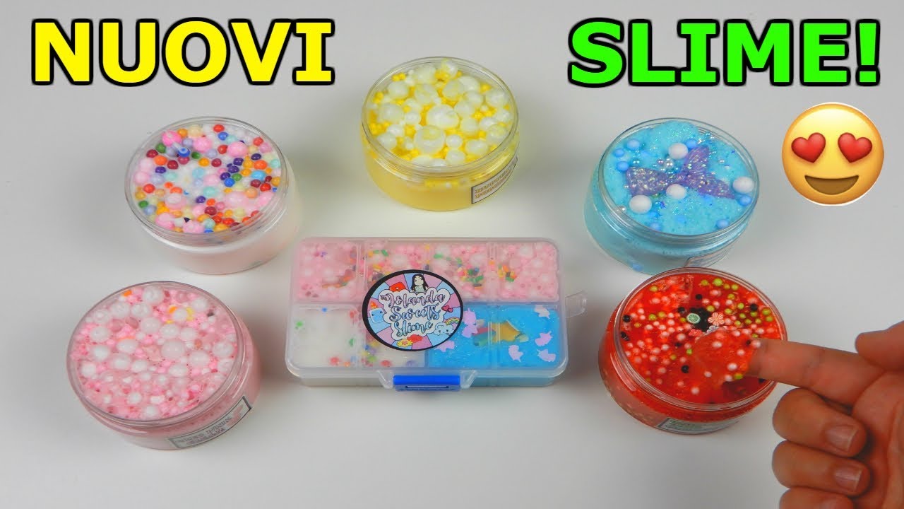 TANTI NUOVI SLIME PER VOI! (Butter slime,icee slime,unicorn) iolanda sweets