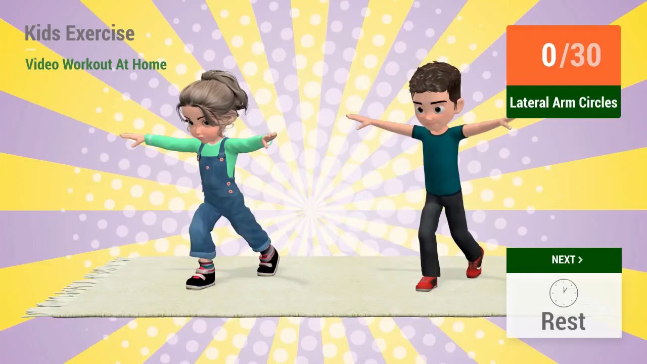 Ginnastica per bambini - 20 minuti