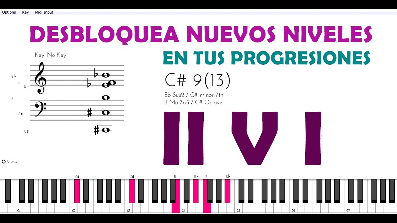 II V I nivel PRO!
