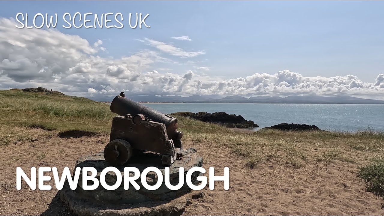 Llanddwyn Beach & Island, Newborough - 4K walk - Slow Scenes UK