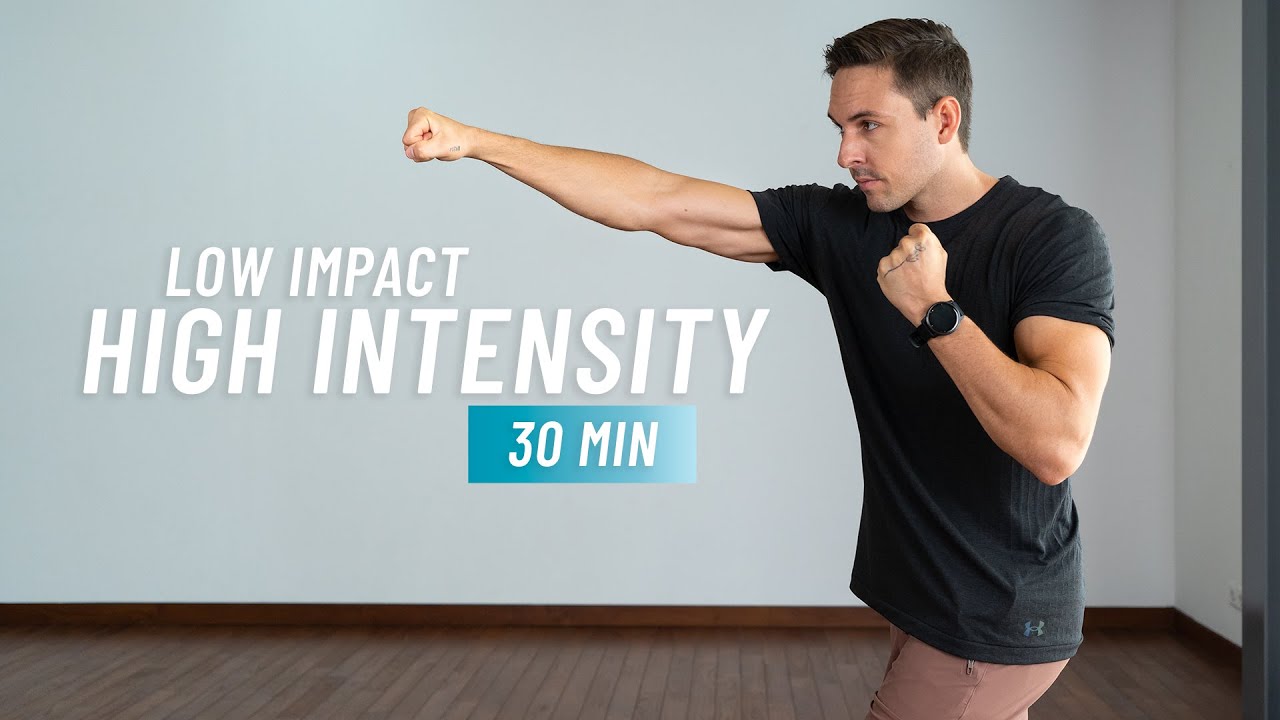 30 Min Low Impact Cardio HIIT for Max Fat Burn at Home (No Jumping)