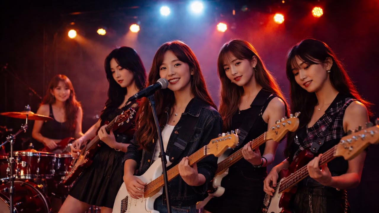 다시 우리 (Back to Us) – Band Version | 5-Member K-POP Girl Band Performance