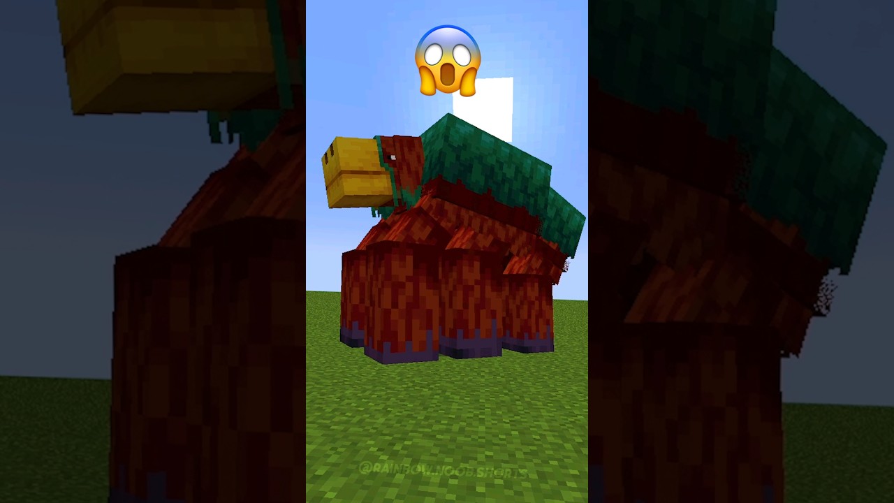 MUTANT MOBS 🤯 vs NORMAL MOBS ☠️ in MINECRAFT #shorts #minecraft