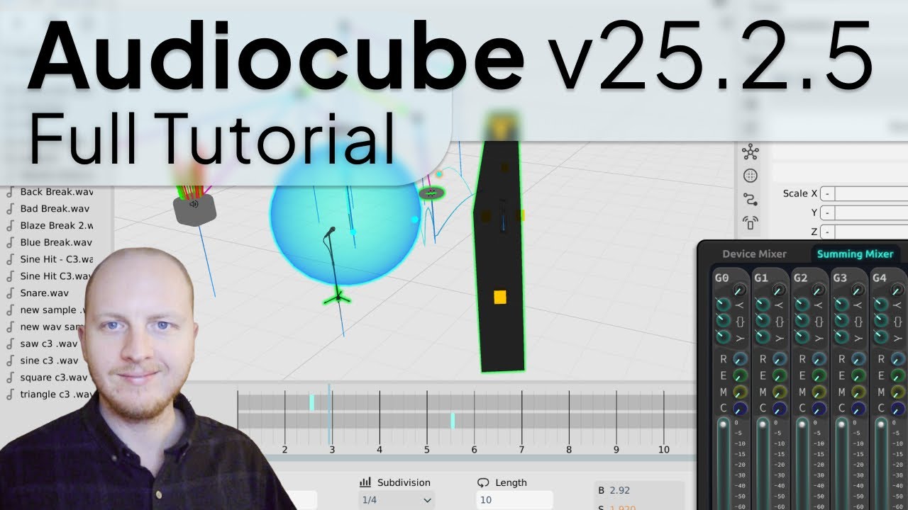 Audiocube in 30 Minutes  - Spatial Audio Software