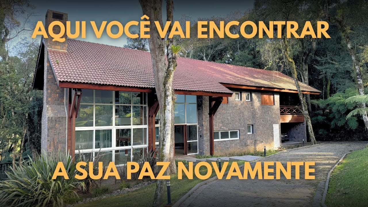 Casa INTELIGENTE &agrave; Venda em Gramado | Automa&ccedil;&atilde;o, Conforto e Luxo no Condom&iacute;nio O Bosque!