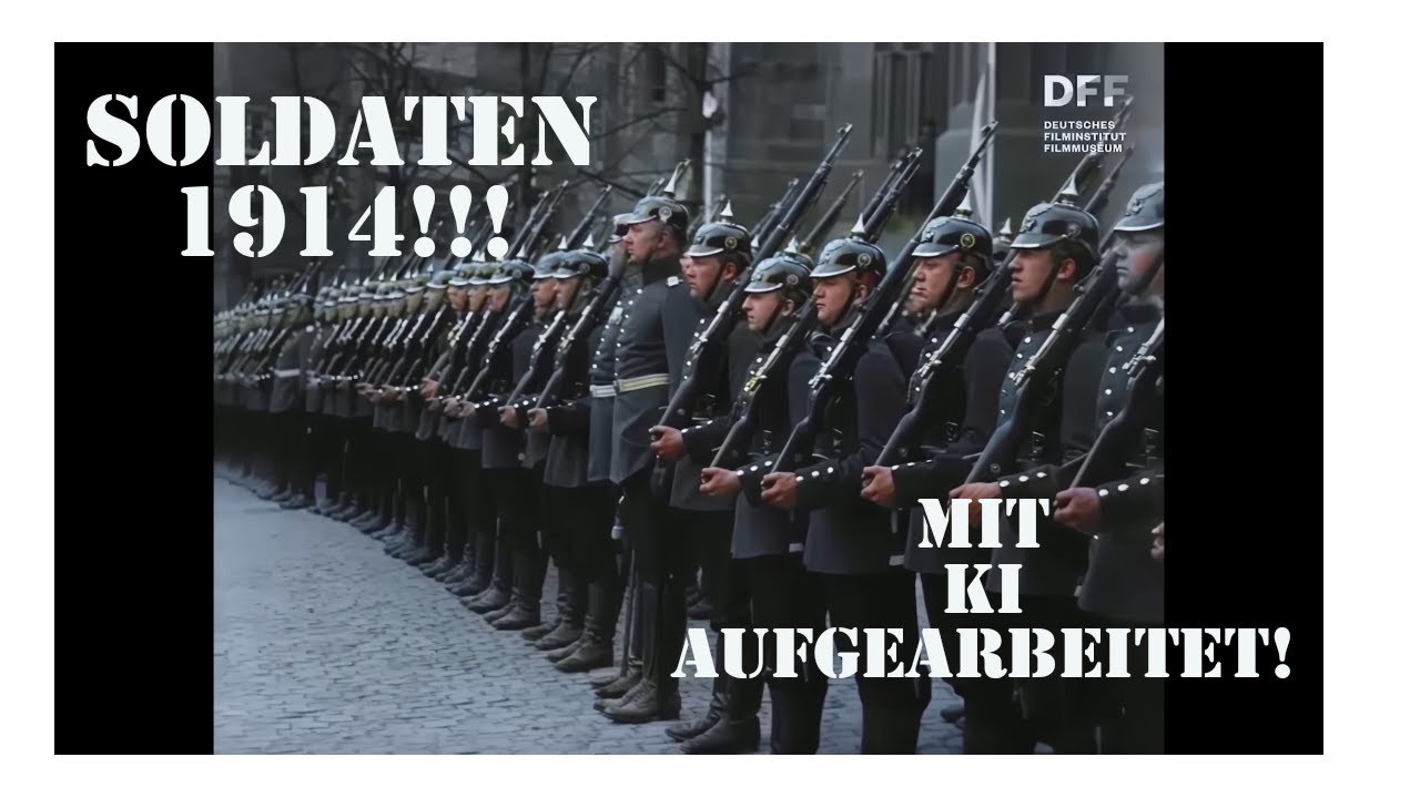 SOLDATEN in WETZLAR ⎢ 1914!! ⎢ Mit KI aufgearbeitet!!