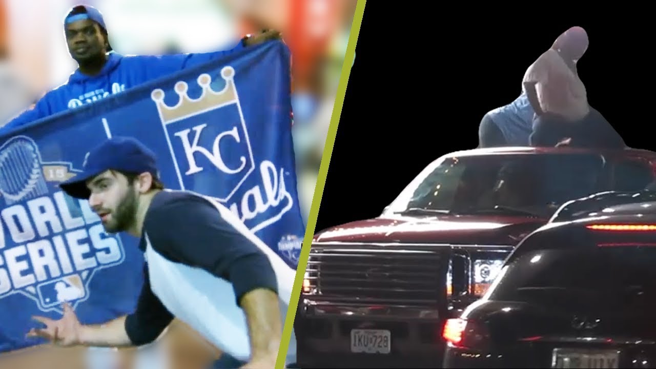 Downtown Kansas City Immediately After Royals Win World Series.