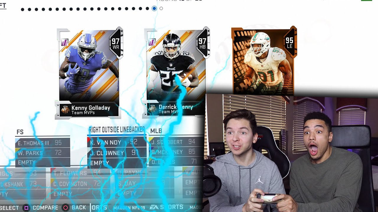 2 PLAYER 1 CONTROLLER CHALLENGE /w TDPRESENTS - MADDEN 19 MUT DRAFT