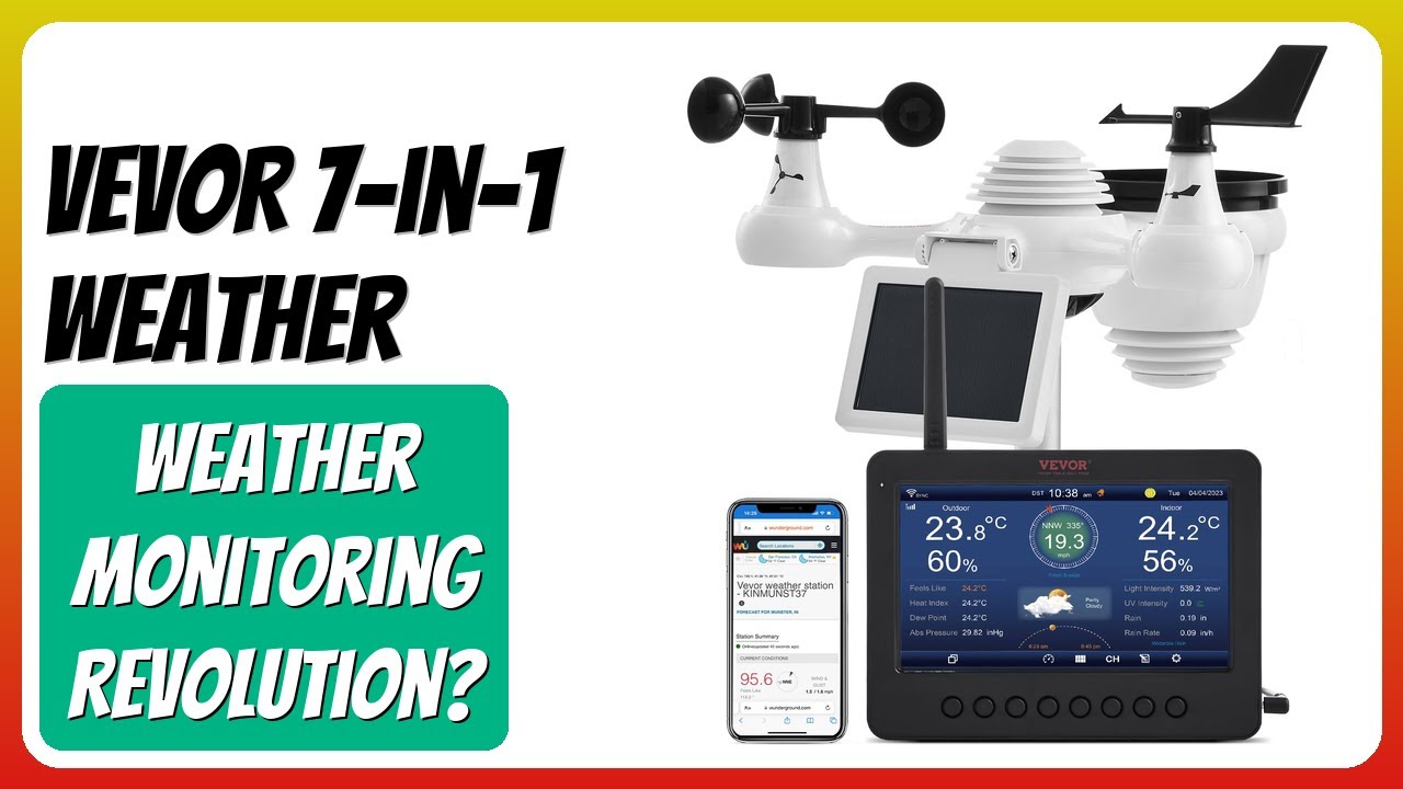 REVIEW (2025): VEVOR 7-in-1 Weather Station. Features.
