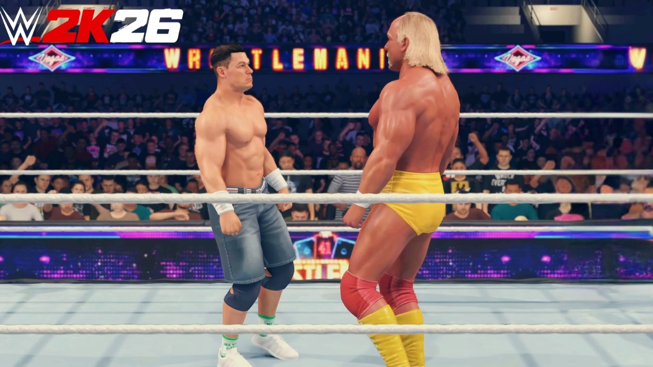 John Cena vs Hulk Hogan No Holds Barred | WWE 2K26