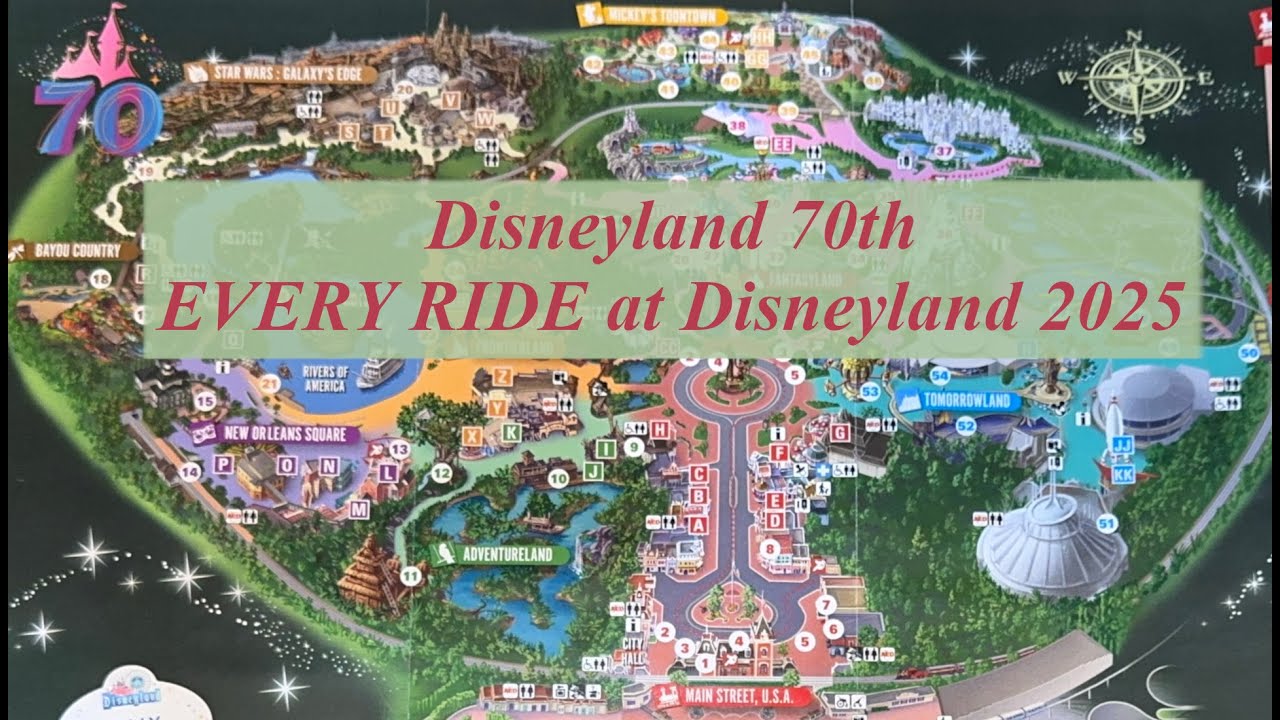 Every Ride at Disneyland 12 19 2025