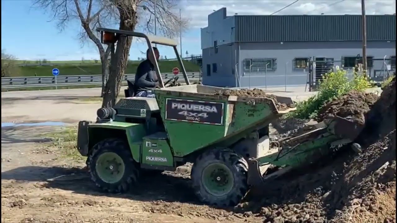 DUMPER PIQUERSA AUTOCARGABLE Y BASCULANTE