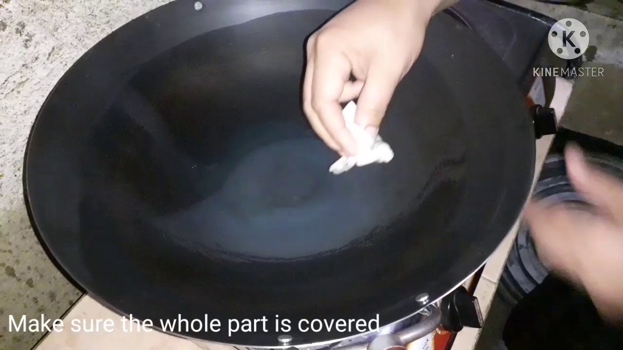 How To Season A Carbon Steel Wok || New Sin Kian Heng Corporation