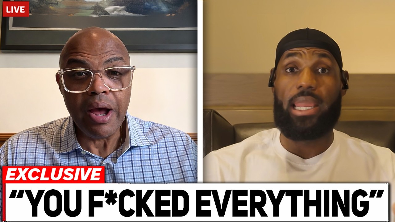 Charles Barkley BLASTS LeBron On Live TV — “He Ruined The Franchise For Himself!