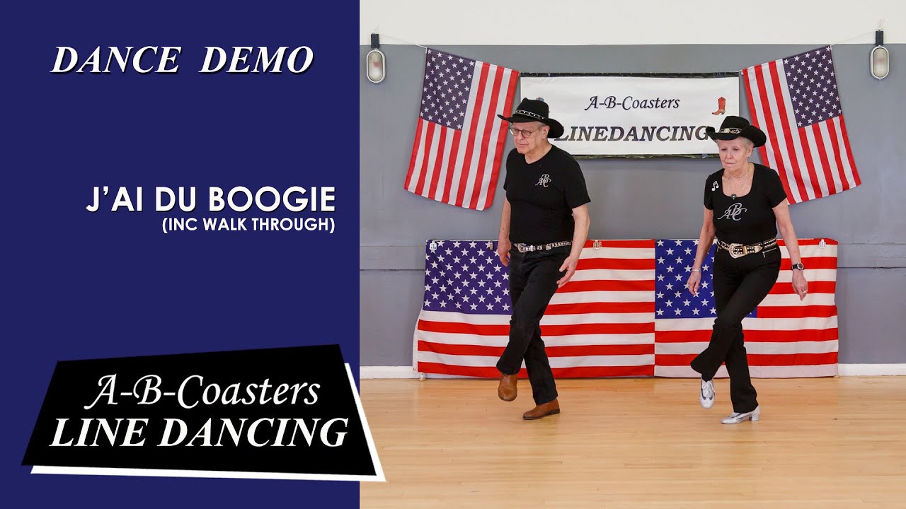 J'AI DU BOOGIE - Line Dance Demo & Walk Through