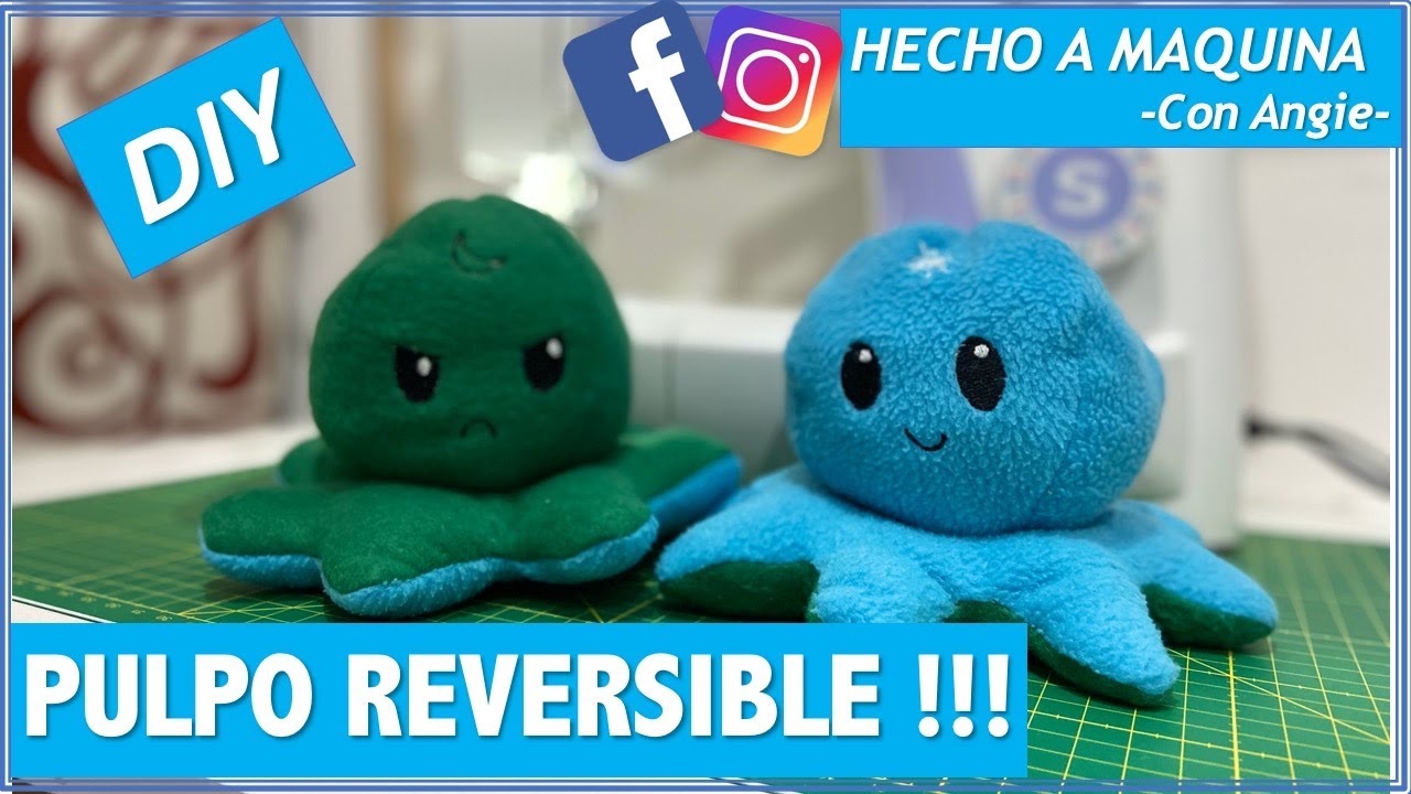 Pulpo Reversible!!! 🐙 DYI Súper fácil Como Lo Viste En Redes Sociales!!! #tendencia