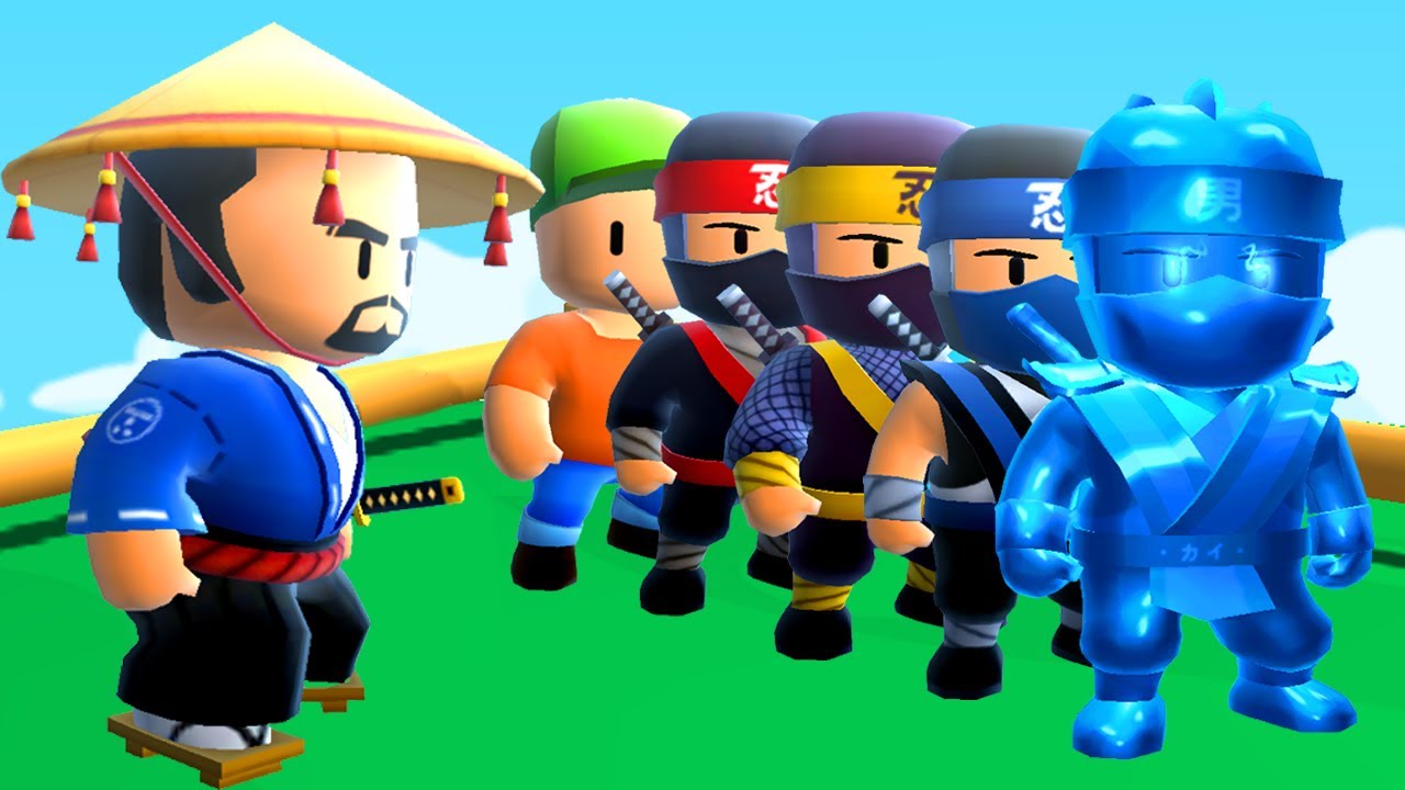 A EVOLUÇÃO DE UM NINJA NOOB PRA ESPECIAL NO STUMBLE GUYS
