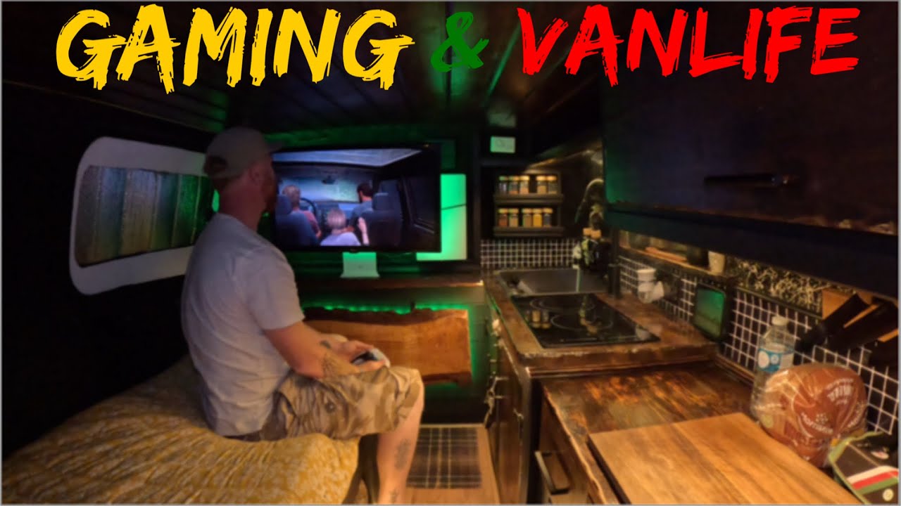 Stealth camping | Van life Gaming | Saag masala