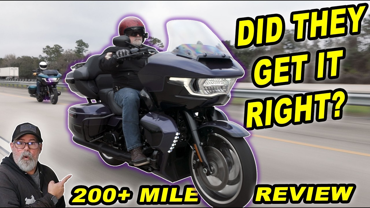 Первый тест-драйв и обзор мотоцикла HARLEY-DAVIDSON Road Glide Limited 2026 года!