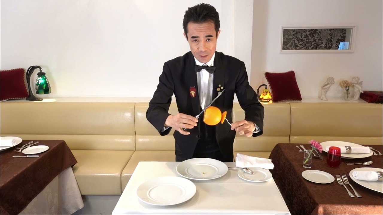 【オレンジのカービング】デクパージュのコツやカッティングのポイントを解説します