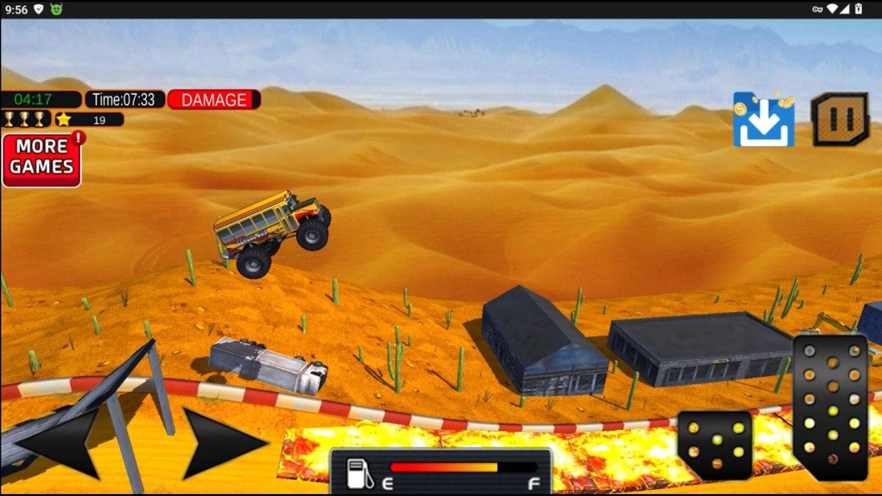 Crazy Monster Bus Stunt Race 2 