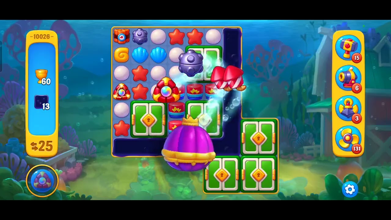 Fishdom level 10016 to 10035 / niveau 10016 au 10035
