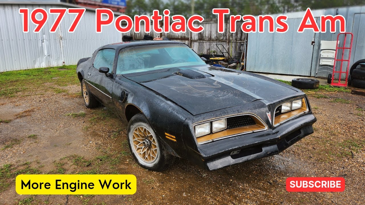 1977 Pontiac Trans Am - More Engine Work