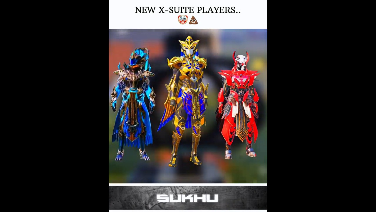 OLD X-suit PLAYER ☠️VS NEW X SUITS PLAYER 🤡💩