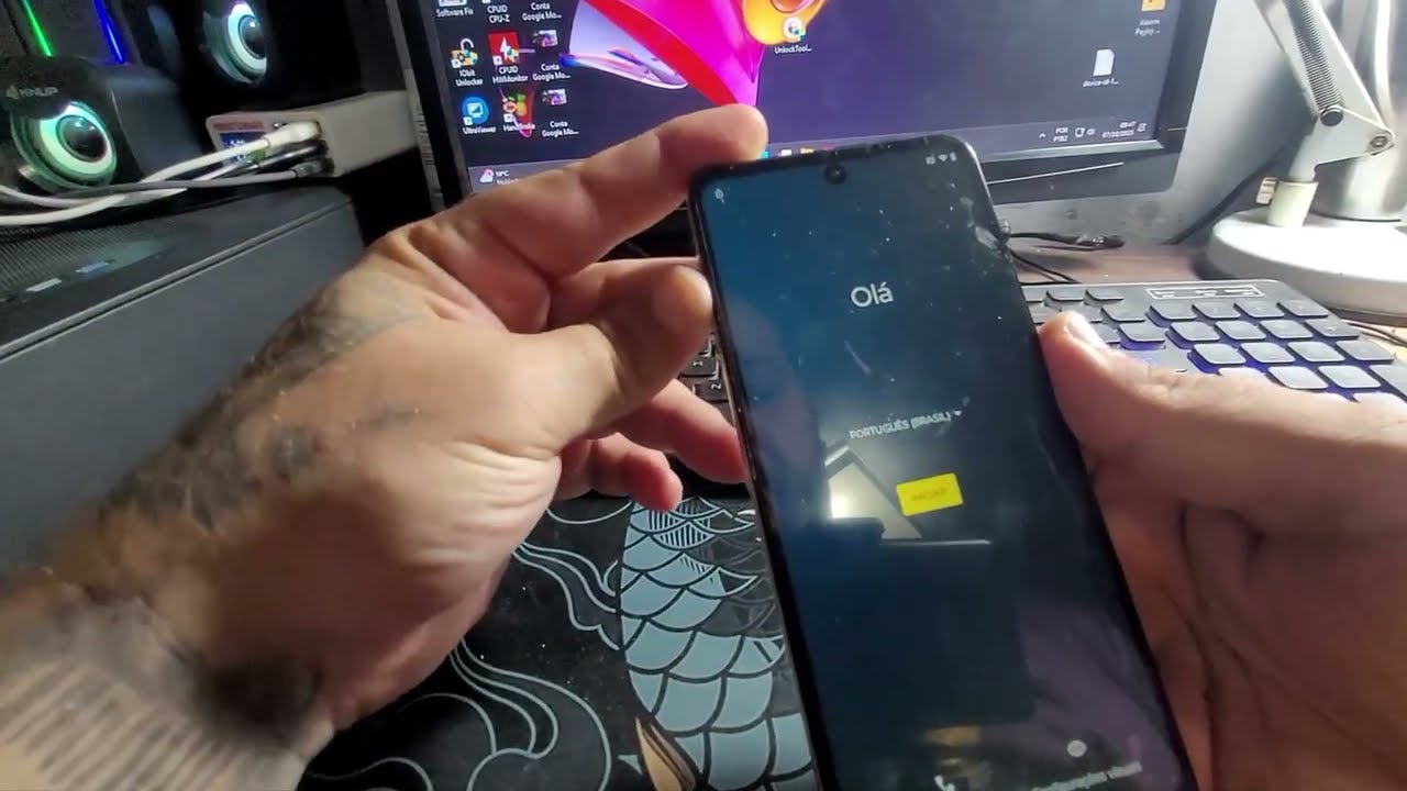 Desbloqueio conta Google moto G42 - método atualizado 2025