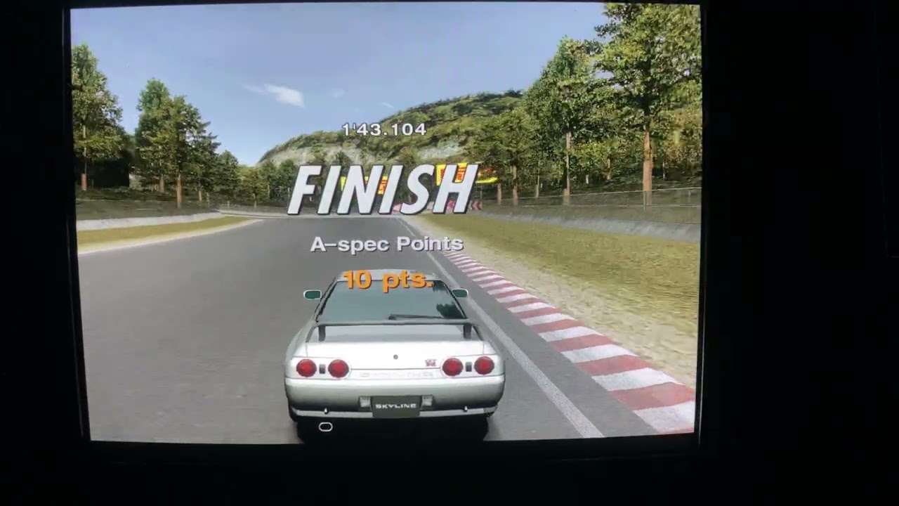 GRAN TURISMO 4 ON A CRT IS ABSOLUTELY GORGEOUS