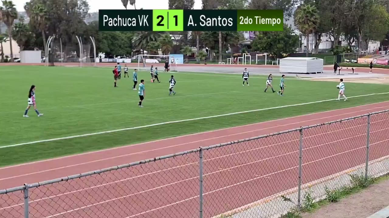 Pachuca Kinessia Vs Academia Santos cuartos de final categoría 2013 segundo tiempo