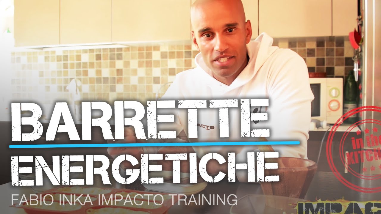BARRETTE ENERGETICHE fatte in casa FACILI e GOLOSE / Ricetta