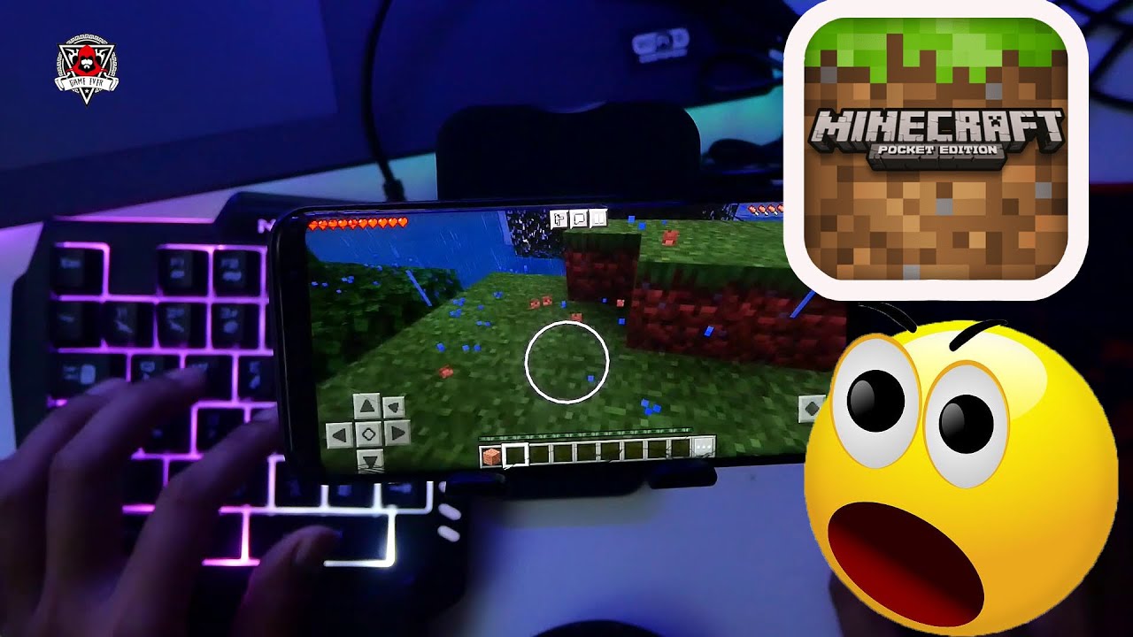 Minecraft with Mouse and Keyboard gaming