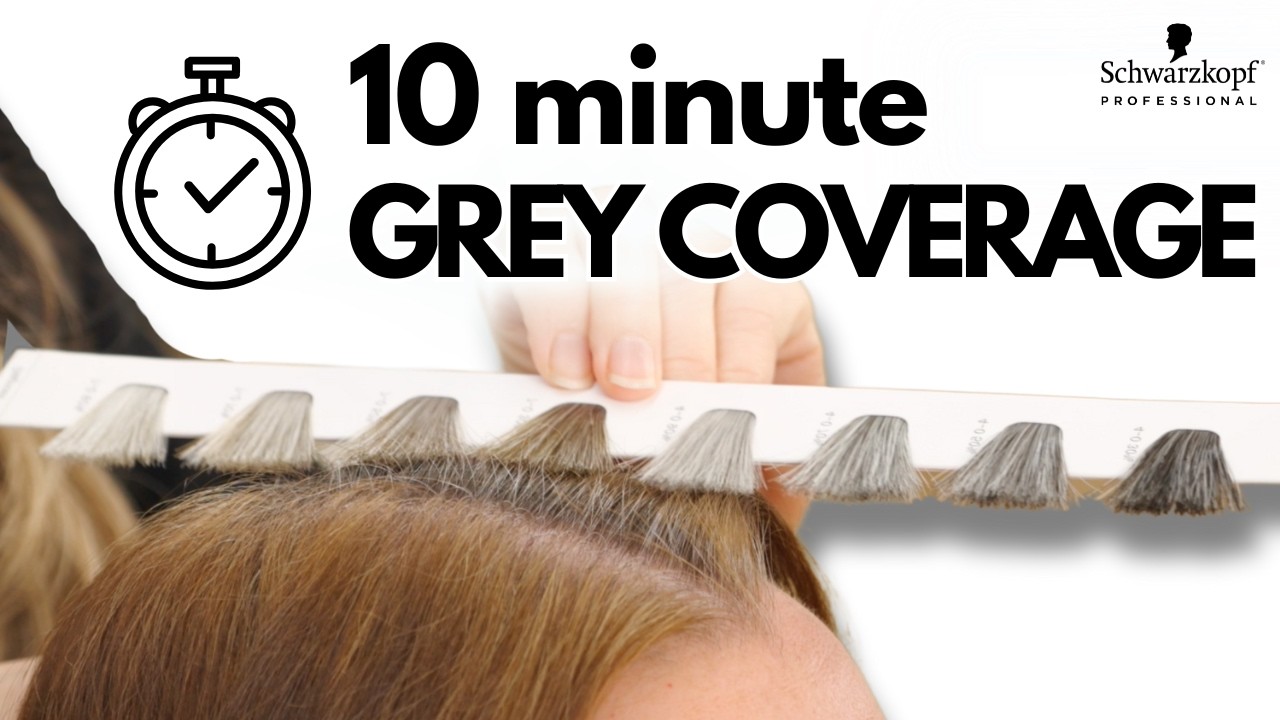 Grey Coverage in 10 Minutes?! Here’s How Using IGORA COLOR 10