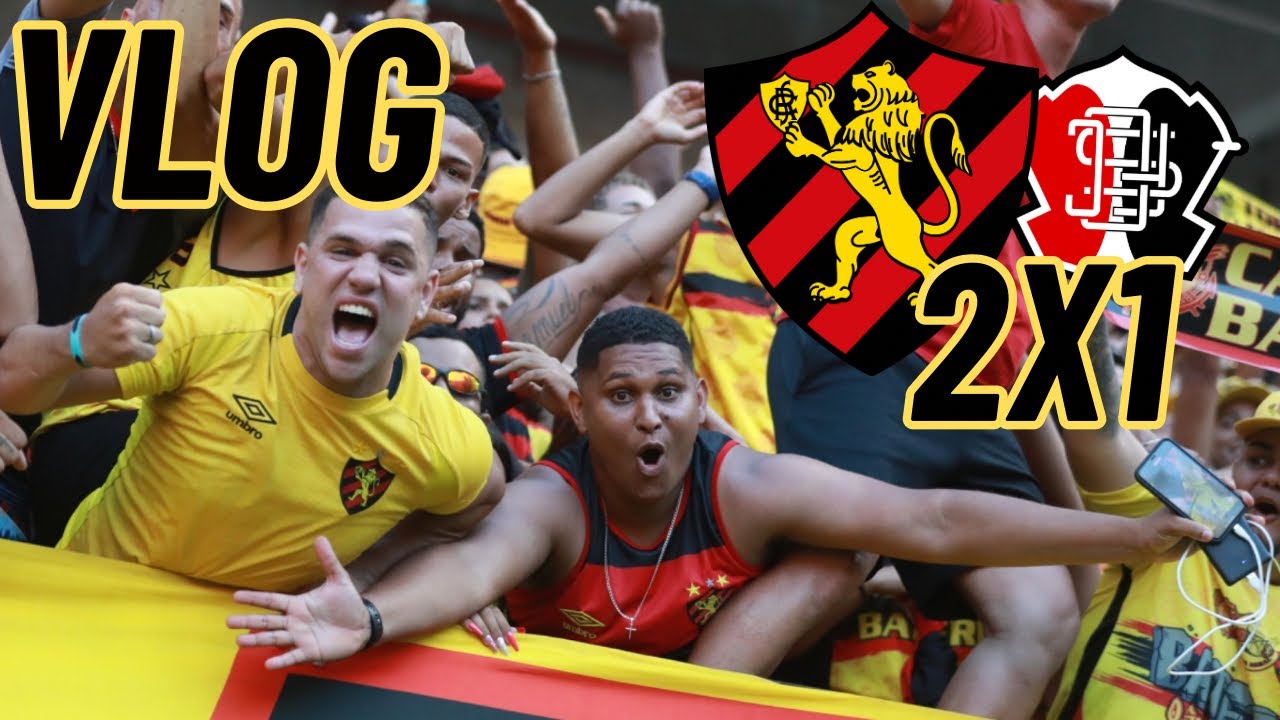 #VLOG SPORT 2x1 SANTA CRUZ NA ARENA PERNAMBUCO