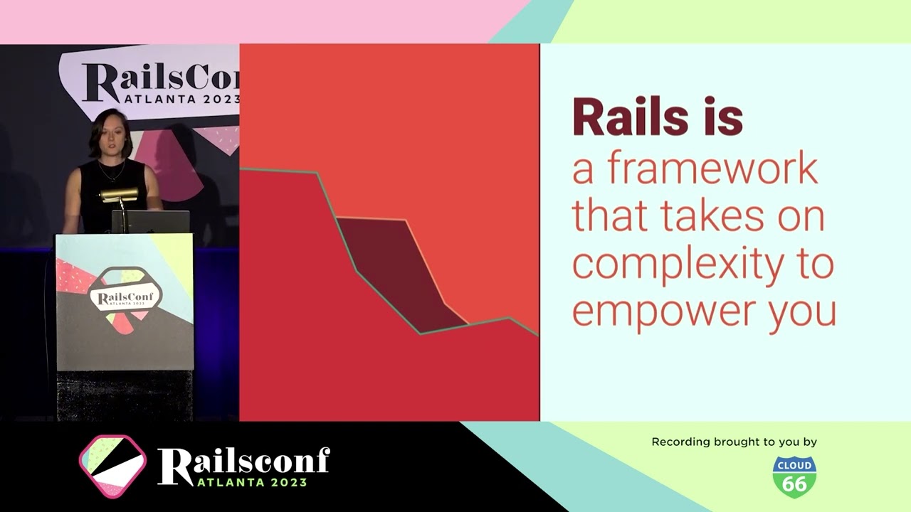 RailsConf 2023 - Keynote by Eileen Uchitelle