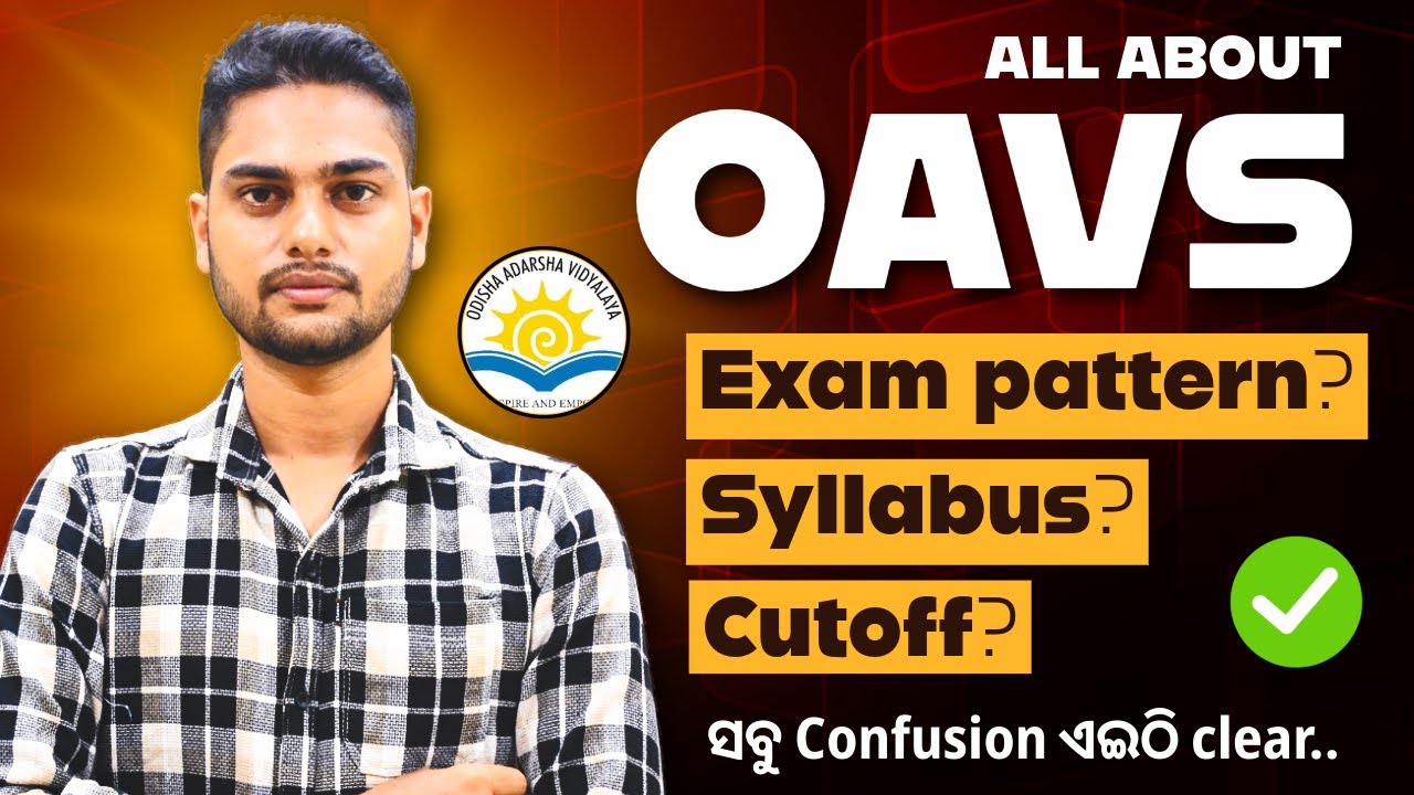 OAVS TGT // EXAM PATTERN? SYLLABUS? CUTOFF? Adarsha Vidyalaya  #bidyasagarclasses_tet #oavsexam