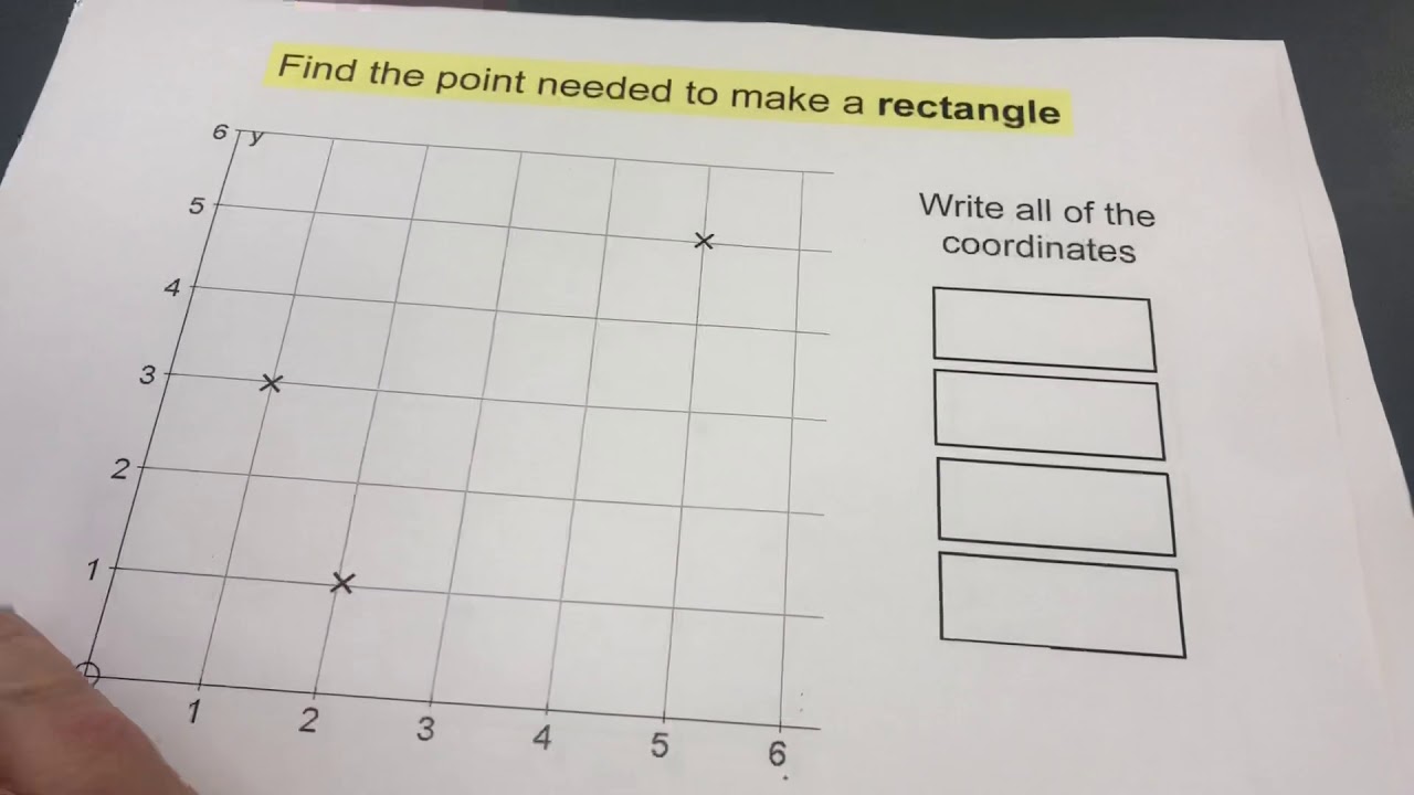 Plotting shapes with coordinates