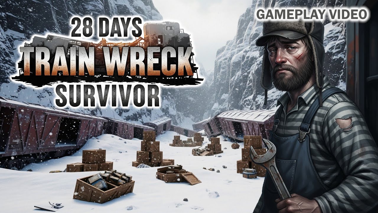 28 Days Train Wreck Survivor - Gameplay PS5