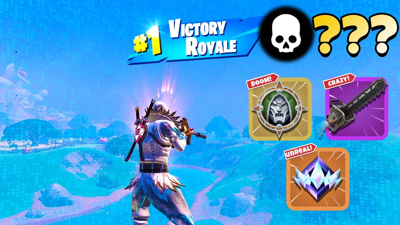 High Elimination Unreal Ranked Solo Zero Build Win Gameplay (Fortnite Fortnitemares 2024)